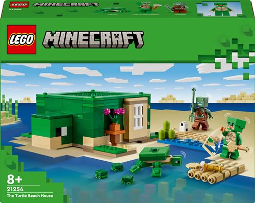 LEGO® Minecraft® 21254 La maison de la plage de la tortue