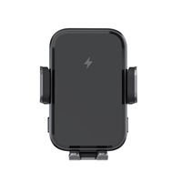 Support voiture Wefix Pro avec charge à induction 3 en 1 15 W + Câble Noir