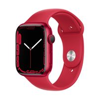 Apple Watch Series 7 GPS, boîtier Aluminium (PRODUCT)RED 45mm avec Bracelet Sport (PRODUCT)RED