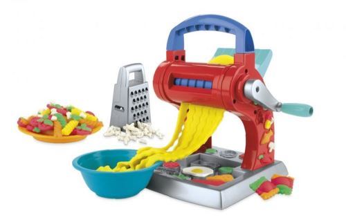 JEDWKFA 56 Pièces Pâte à Modeler – Machine à Glace, 24 Pots De Pâte, Accessoires Desserts – Cadeau Enfant 2-6 Ans