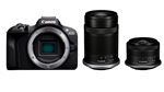 Appareil photo Canon EOS R100 + RF-S 18–45mm f/4.5-6.3 IS STM + RF-S 55-210mm f/5-7.1 IS STM