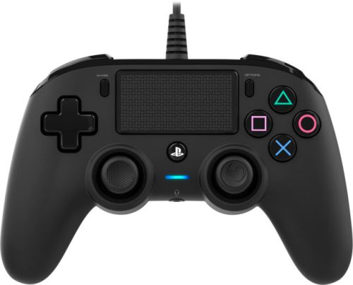 WIRED OFFICIAL CONTROLLER FOR PS4 BLACK