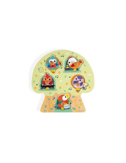PUZZLE MUSICAL - LES OISEAUX EN FÊTE