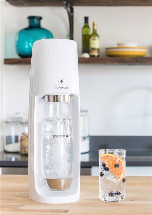 【新品】sodastream spirit one touch Machine à soda et eau gazeuse Sodastream Spirit One Touch Blanc