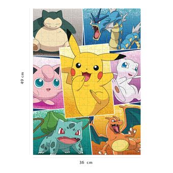 Puzzle 250 pièces Nathan Types de Pokémon