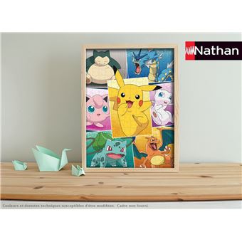 Puzzle 250 pièces Nathan Types de Pokémon