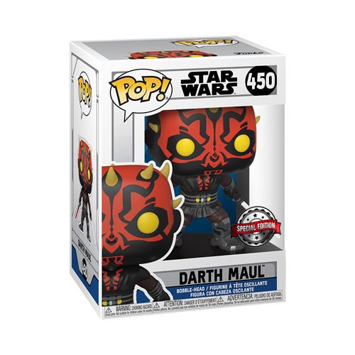 Funko Pop 450 Darth Maul Star Wars Clone Wars Figurine Vinyle Exclusive - Image 2