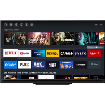 TV Hisense Mini-LED 75U9GQ 75" QLED 4K Smart TV Noir