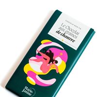Epicerie sucrée Marie Janine Le Chocolat aux graines de chanvre Bio Noir