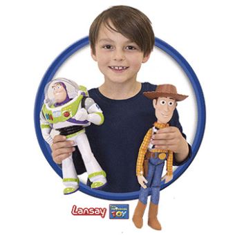 Pack de 2 figurines parlantes Lansay Disney Toy Story Woody et Buzz l’Eclair