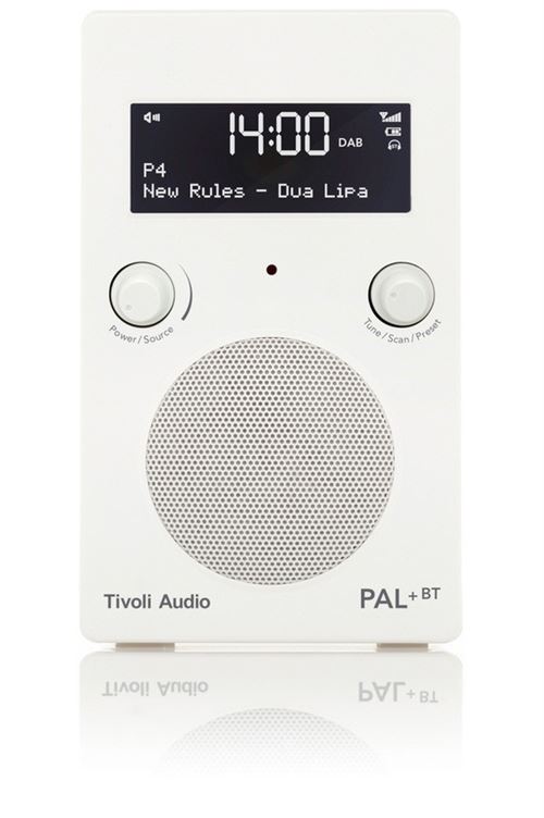 Radio FM, DAB et DAB+ Tivoli Audio PAL+ BT Blanc