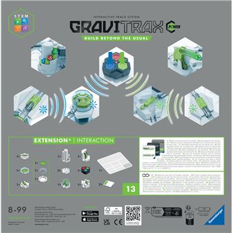 Jeu de construction magnétique Ravensburger Gravitrax Power Set d'extension Interaction