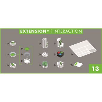 Jeu de construction magnétique Ravensburger Gravitrax Power Set d'extension Interaction