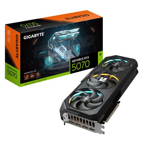 Carte graphique Gigabyte Nvidia GeForce RTX 5070 GAMING OC 12G