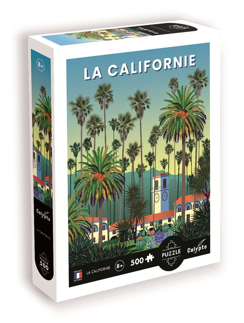 Puzzle SentoSphère La Californie 500 pièces