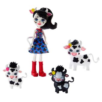 Figurine Enchantimals Cambrie et la famille vache Modèle aléatoire