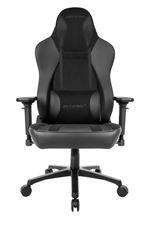 Siège gaming AkRacing Série Office Obsidiennne Suède Softouch Noir