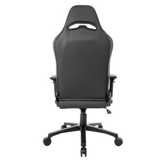 Siège gaming AkRacing Série Office Obsidiennne Suède Softouch Noir