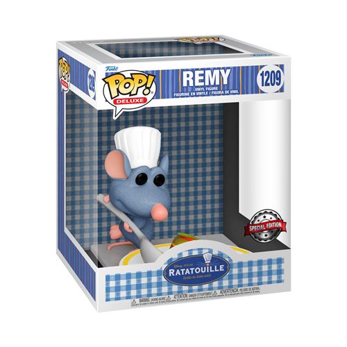 Figurine Funko Pop Deluxe Disney Remy with Ratatouille