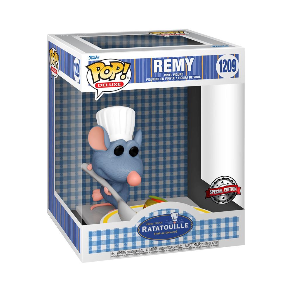 Figurine Funko Pop Deluxe Disney Remy with Ratatouille Exclusivité -  Figurine de collection - Achat & prix