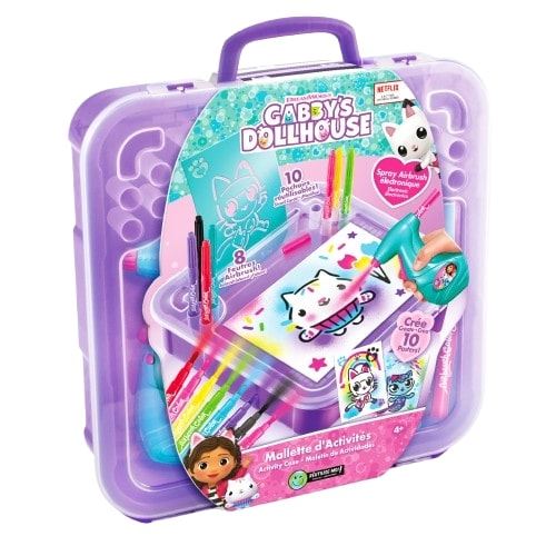 Jeu créatif Canal Toys Mallette d'activités avec aérographe Gabby et la maison magique - vue 2