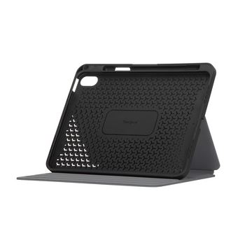 Targus Click-In - Étui à rabat pour tablette - polyuréthane, polyuréthanne thermoplastique (TPU) - noir - 10.9" - pour Apple 10.9-inch iPad (10ème génération)