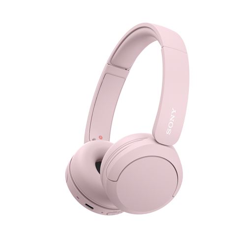 Casque arceau sans fil Sony WHCH520 Bluetooth Multipoint Rose