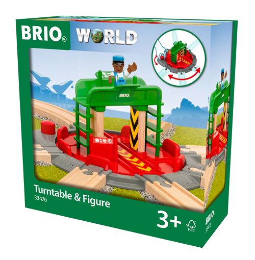 Plaque tournante et personnage Brio World