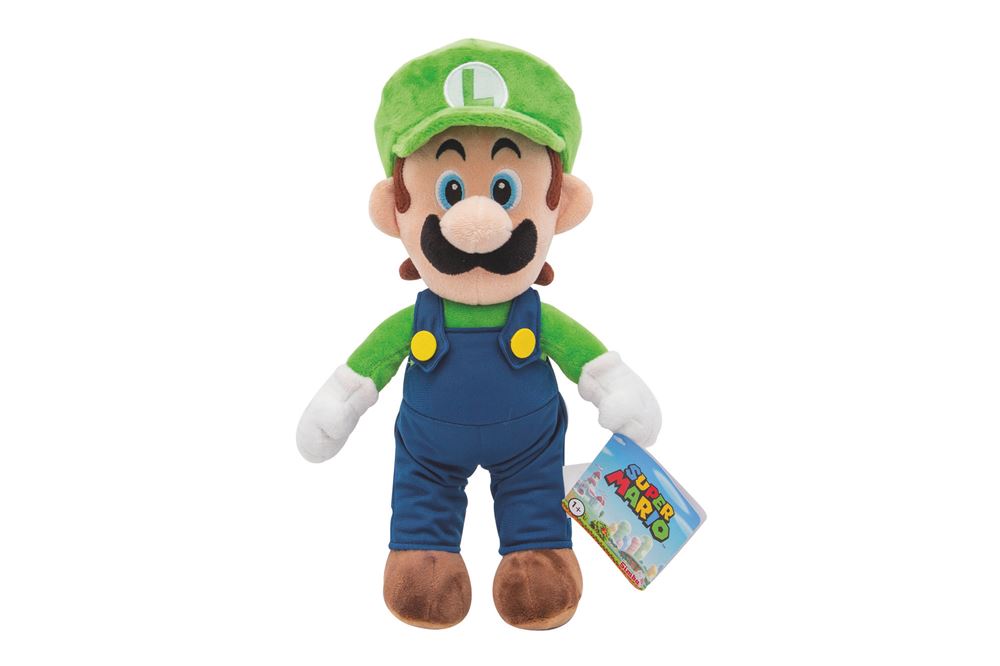 Peluche Luigi Nicotoy 30 cm à 9,99€ chez Fnac