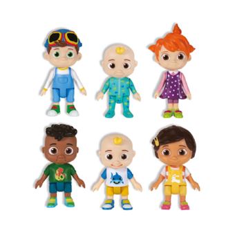 Pack 6 figurines CoComelon
