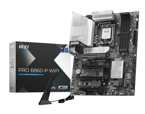 Carte mère MSI PRO B860-P WIFI ATX Socket LGA1851 Chipset Intel B860