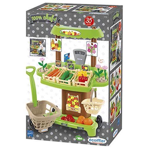 Ecoiffier Marchande march&eacute; bio