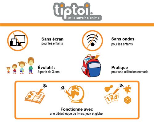 Jeu éducatif Ravensburger Tiptoi Destination Savoir Les dinosaures pas cher Jeu éducatif Ravensburger Tiptoi Destination Savoir Les dinosaures pas cher