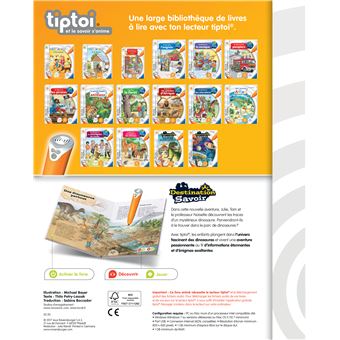 Livre électronique Tiptoi Destination Savoir : Les dinosaures - La Livre électronique Tiptoi Destination Savoir : Les dinosaures - La
