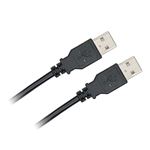 Câble USB D2 Diffusion Mâle/Mâle USB 3.0 1.8 m Noir