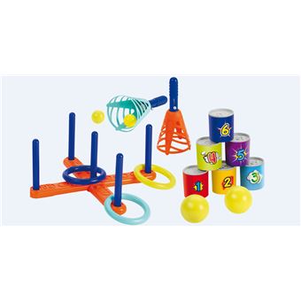 Ecoiffier – Doublette Beach Pailletée – Pelle Et Râteau 30 Cm – Jeu De Plage Français Dès 18 Mois