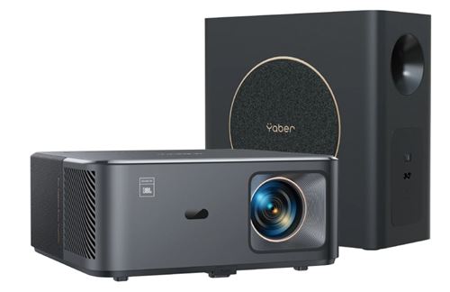 Yaber Projektoren K2s Pro & subwoofer - 1920 x 1080 - 1000 ANSI lumens