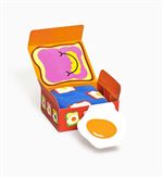 Coffret cadeau Happy Socks Chaussettes hautes Toasted Egg Taille 36-40