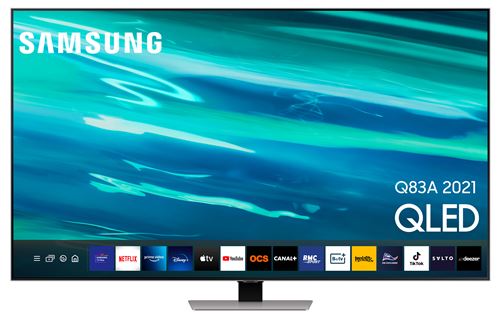 TV Samsung 65 QE65Q83A 4K UHD 2021 Argent éclipse