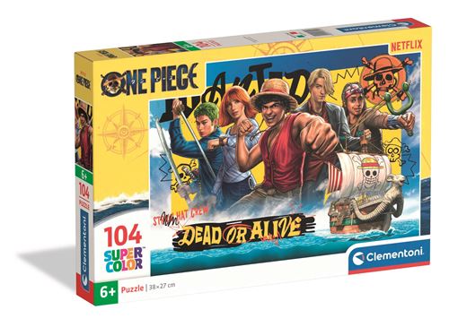 Clementoni Puzzle 104 Pièces One Piece Dead Or Alive