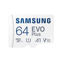 Samsung EVO Plus microSD 64 Go - Carte mémoire - Garantie 3 ans LDLC