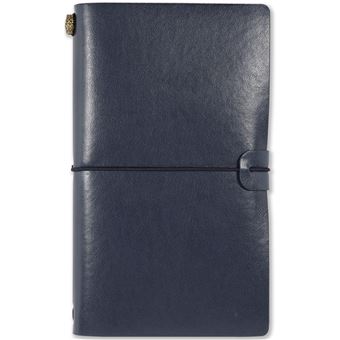 Journal de voyage Peter Pauper 12 x 20 cm bleu nuit