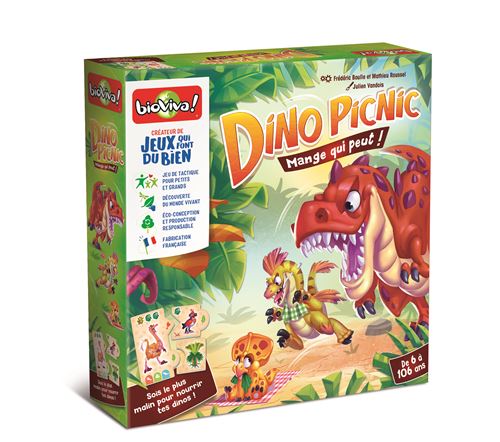 Bioviva Dino Picnic Jeu de famille - vue 3