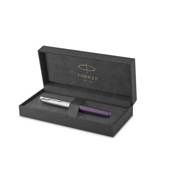 PARKER Sonnet Essentiel Stylo plume, Violet, Plume moyenne, encre noire, Coffret cadeau