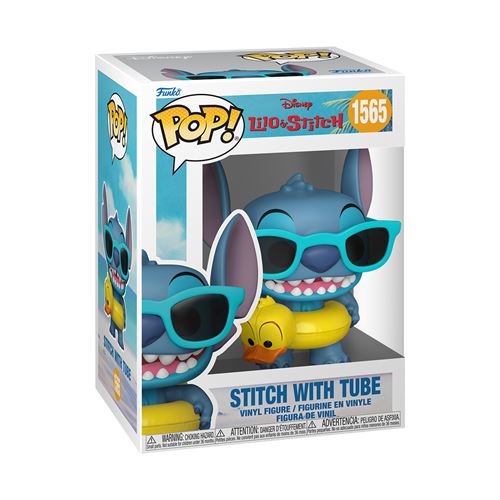 Figura Funko Pop! Disney Lilo y Stitch Stitch con flotador Modelo 1565 | 86277 -  Original - Figuras Miniaturas Coleccionables Para Exhibición - Idea De Regalo - Mercancía Oficial - Juguetes Para