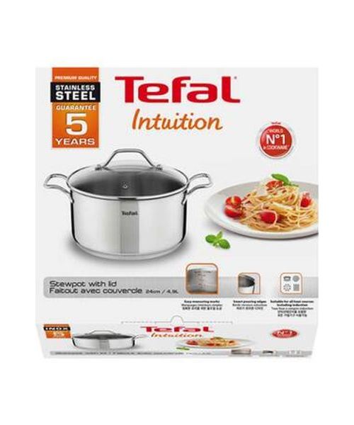 Sauteuse avec couvercle compatible induction 24 cm en aluminium noir