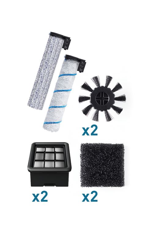 Kit Accessoire Rowenta pour Aspirateur Laveur X-Clean 4 Zr335A00