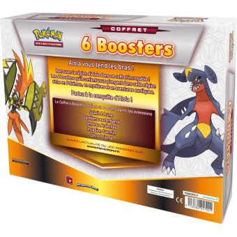 Carte à collectionner Asmodée Coffret 6 Boosters Pokémon