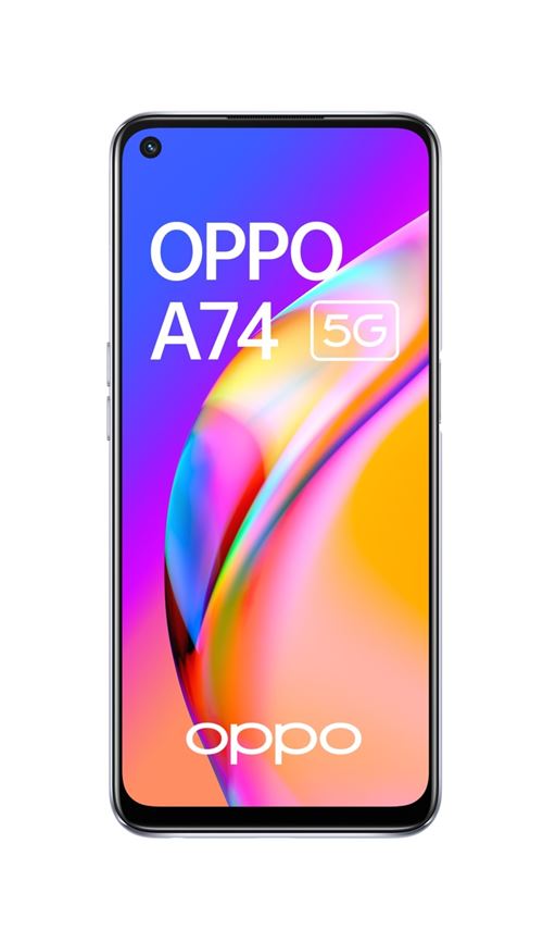 Smartphone Oppo A74 6,5 Double SIM 128 Go 5G Argent