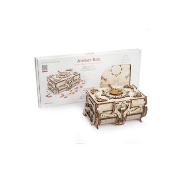 Puzzle 3D Ugears Coffret avec ambre